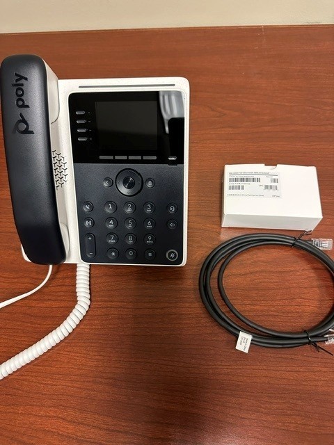 Poly Edge E220 IP Desk Phones - New in Box