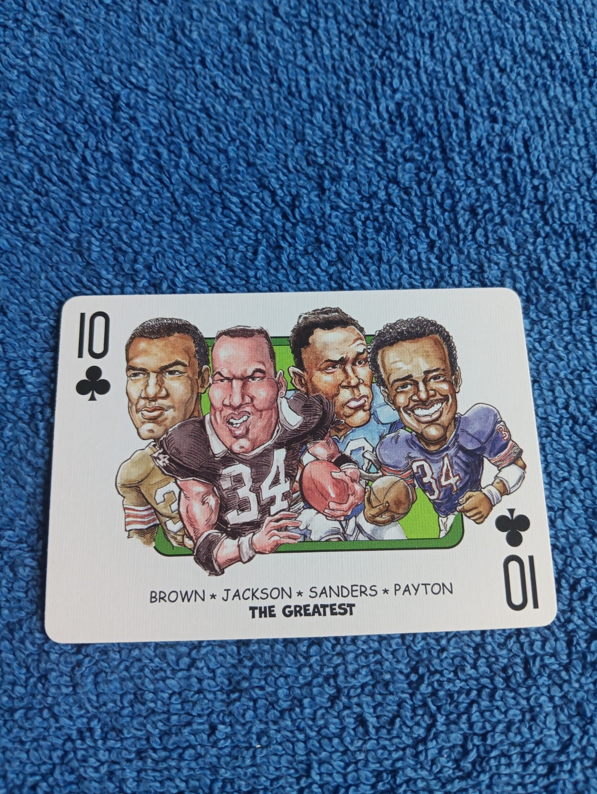 Brown Jackson Payton Sanders Hero Decks Playing Card Goats Card Rare Card