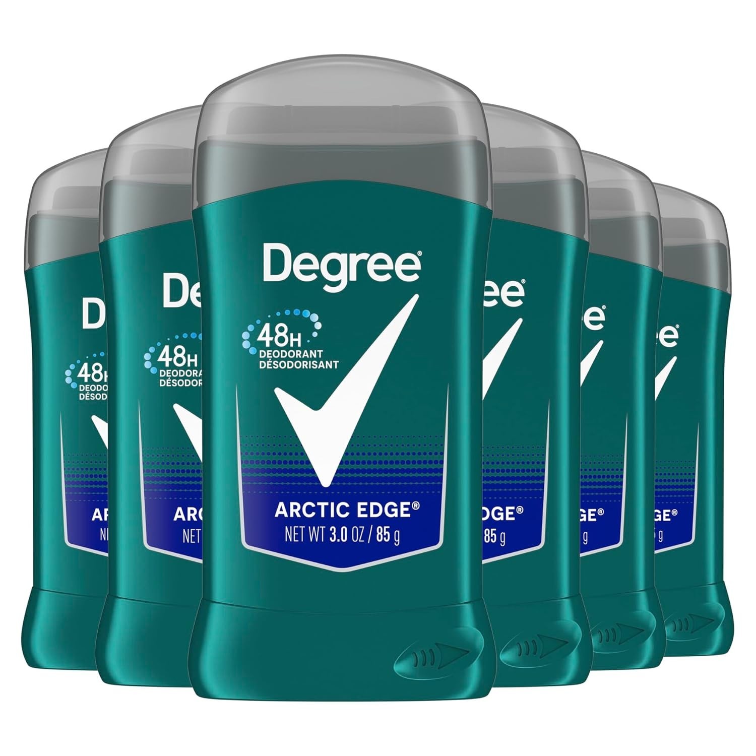 Degree Men Extra Fresh Deodorant, Arctic Edge, 3 Ounce (Pack of 6)... Degree Men Extra Fresh Deodorant, Arctic Edge, 3 Ounce (Pack of 6)...