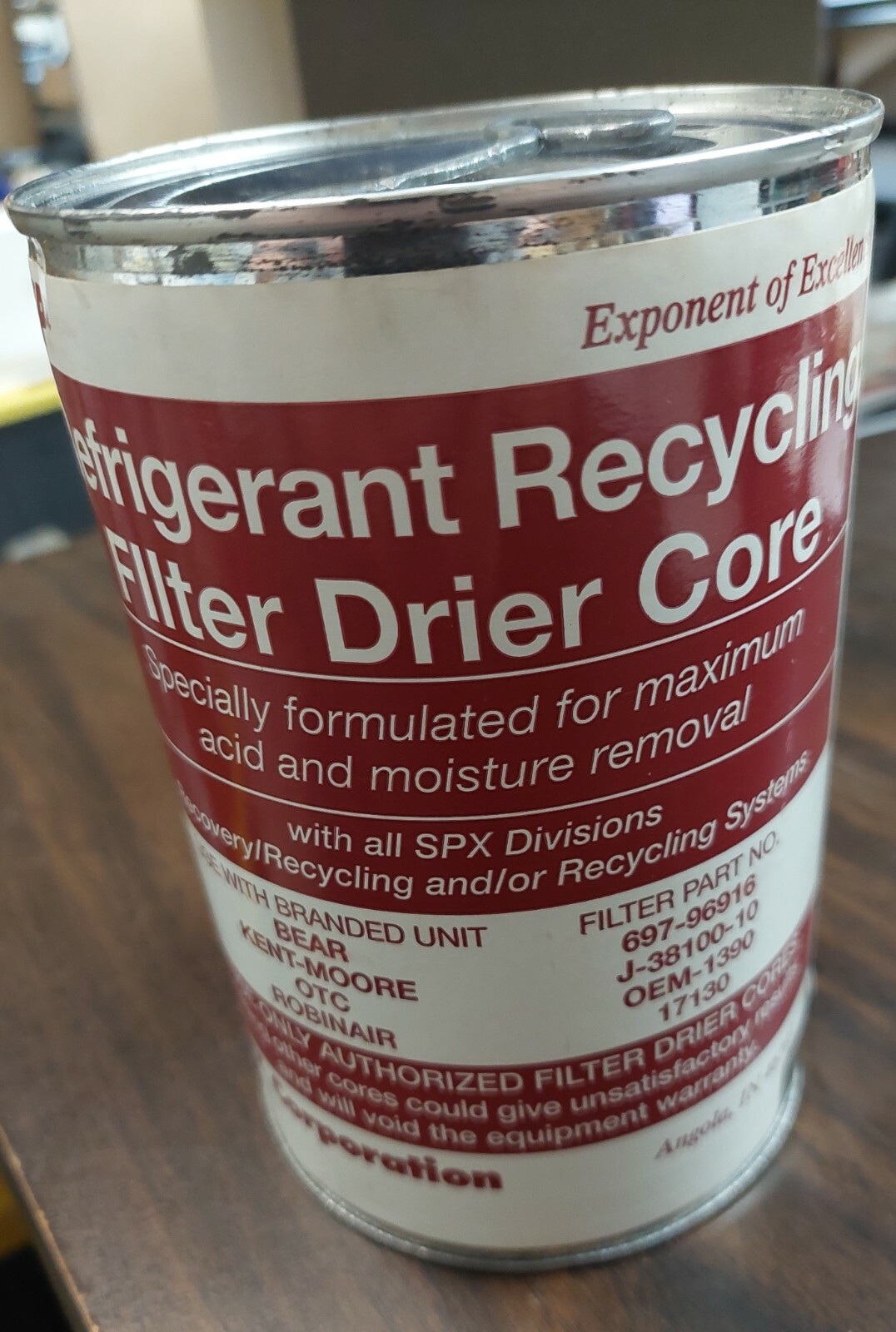 ROBINAIR 17130 OEM NEW Refrigerant Recycling Filter Drier Core SPX 697-96916 ROBINAIR 17130 OEM NEW Refrigerant Recycling Filter Drier Core SPX 697-96916