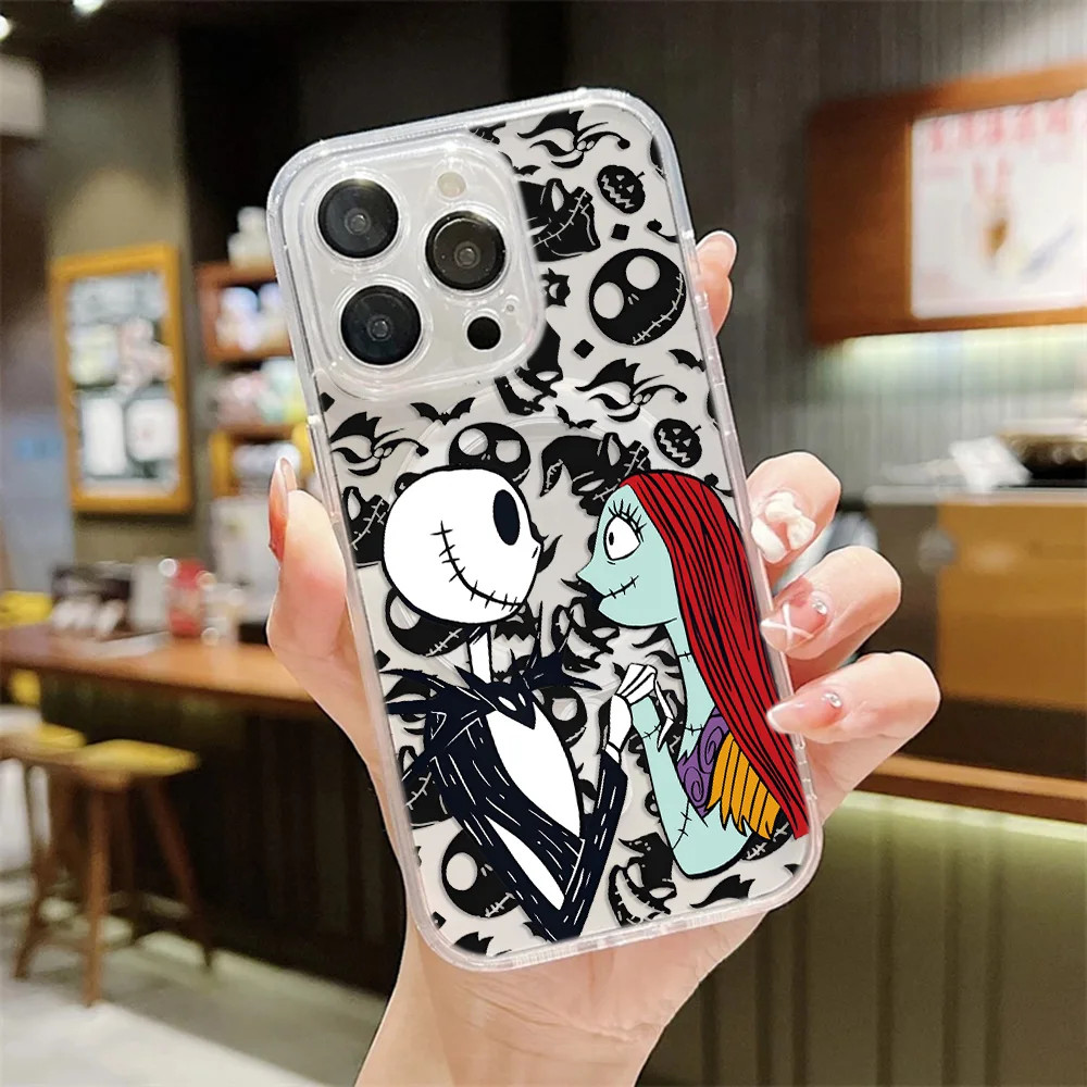 Nightmare Before Christmas Case For iPhone 17 Air 16 15 14 13 12 Pro Max Cover