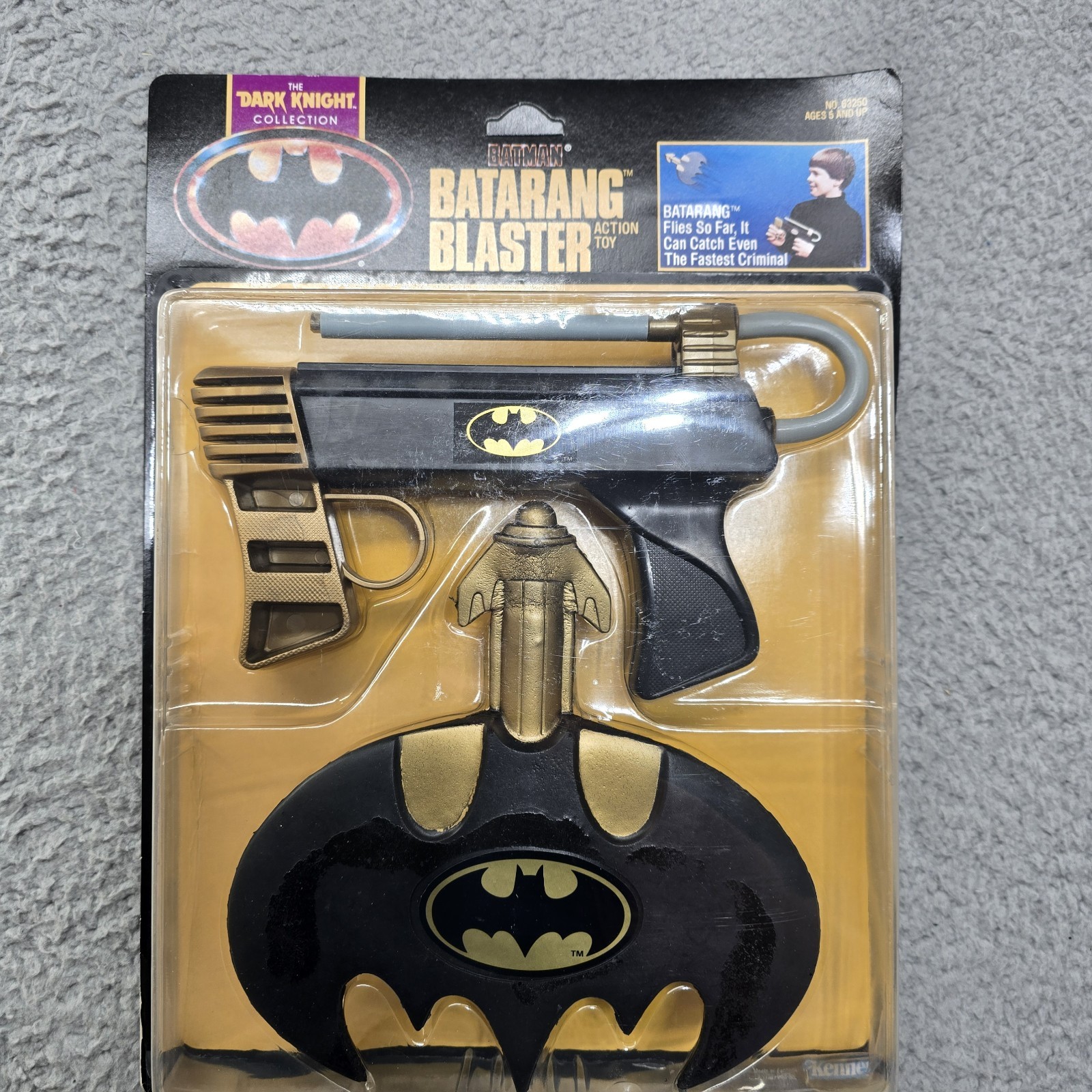 Vintage Batman The Dark Knight Collection Batarang Blaster Toy 1990 Kenner Vintage Batman The Dark Knight Collection Batarang Blaster Toy 1990 Kenner