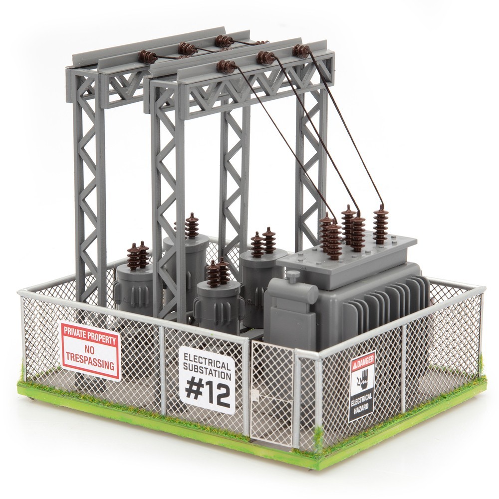 O Scale Electrical Utility Substation #12 - NEW IN BOX
