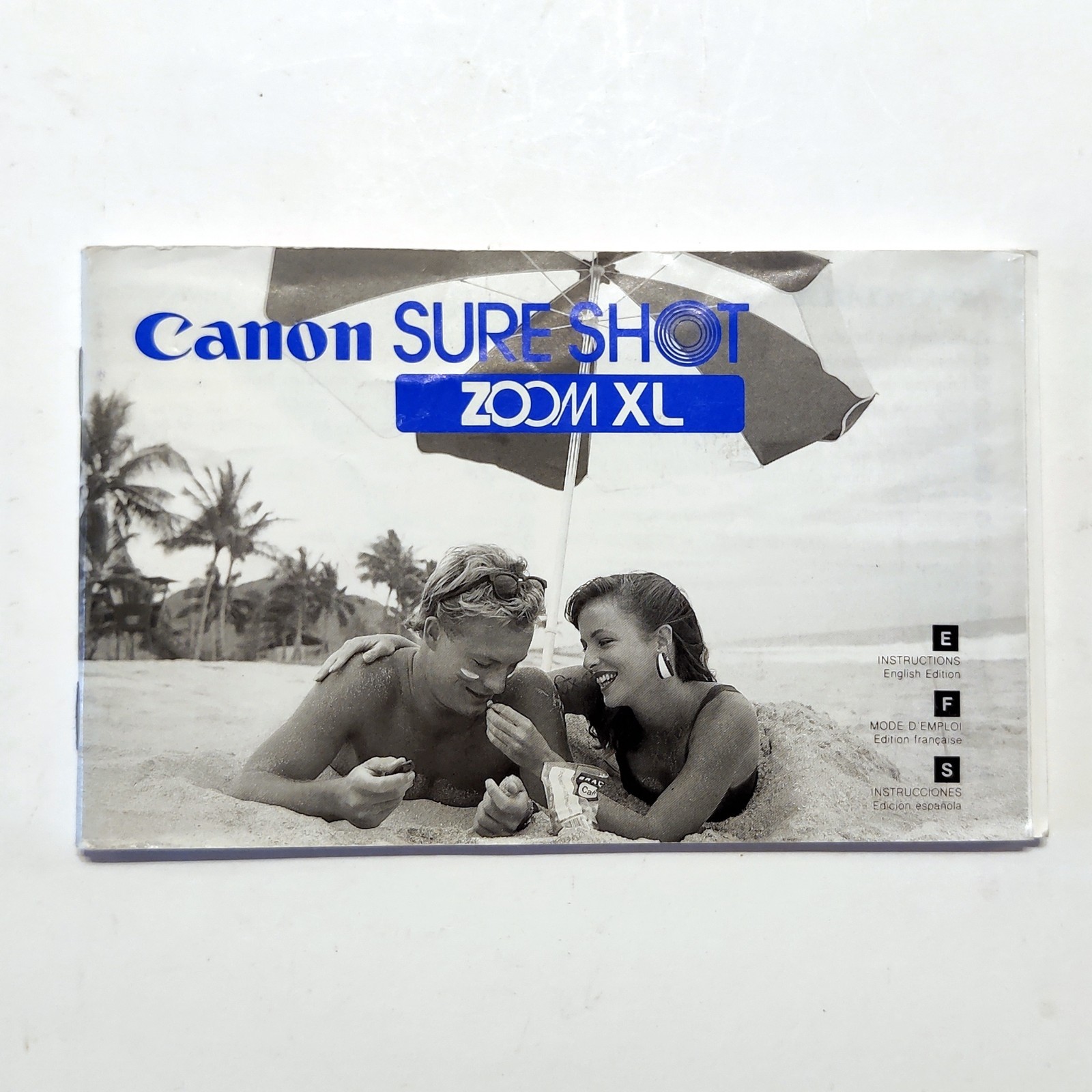 Canon Sure-Shot Zoom XL Manual - Original - 1989