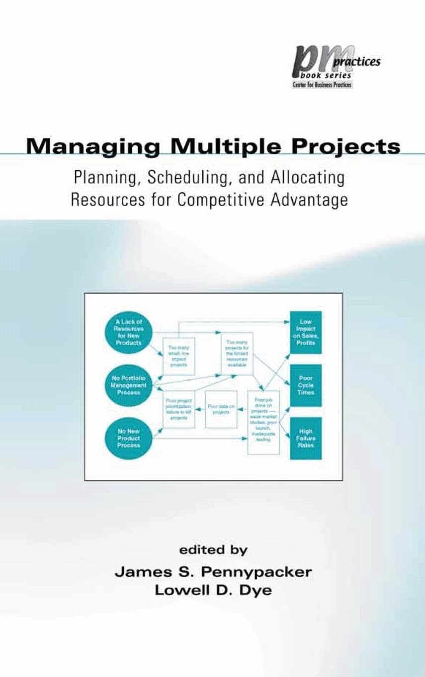 Managing Multiple Projects: Planning, Scheduling - Routledge 2002 - VERY GOOD Managing Multiple Projects: Planning, Scheduling - Routledge 2002 - VERY GOOD