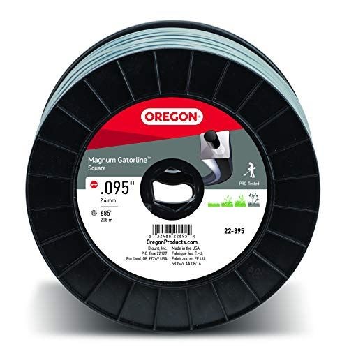 NEW OREGON PART NUMBER 22-895 MAGNUM GATORLINE SQUARE TRIMMER INE, .095