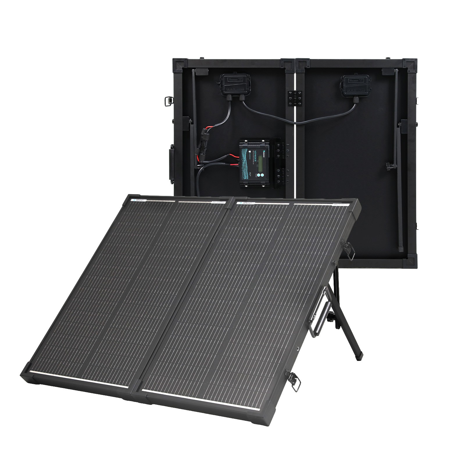 RENOGY 100W 200W 12V N-Type Portable Solar Panel Suitcase Kit 20A PWM Controller