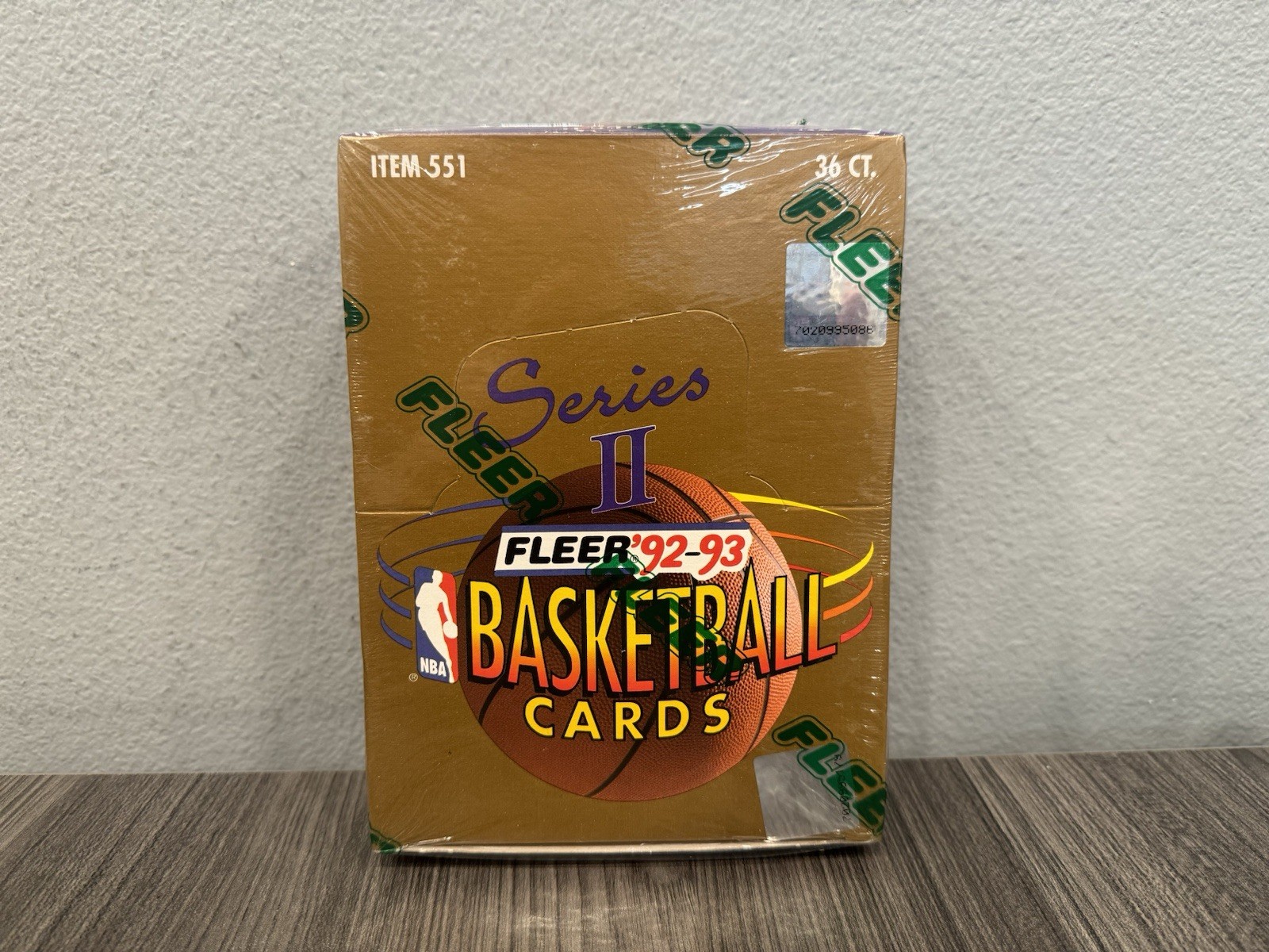 1992-93 Fleer Basketball Hobby Box Factory Sealed