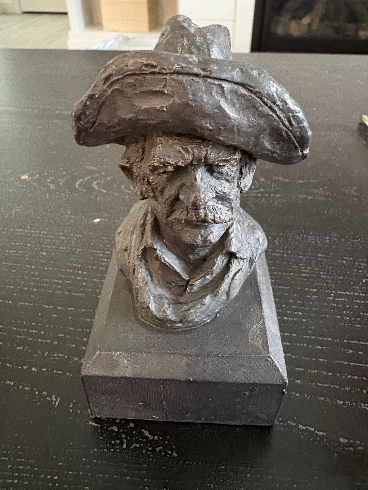 Vintage 1969 Michael Garman Western Cowboy Sculpture Scout Bust Figurine Vintage 1969 Michael Garman Western Cowboy Sculpture Scout Bust Figurine