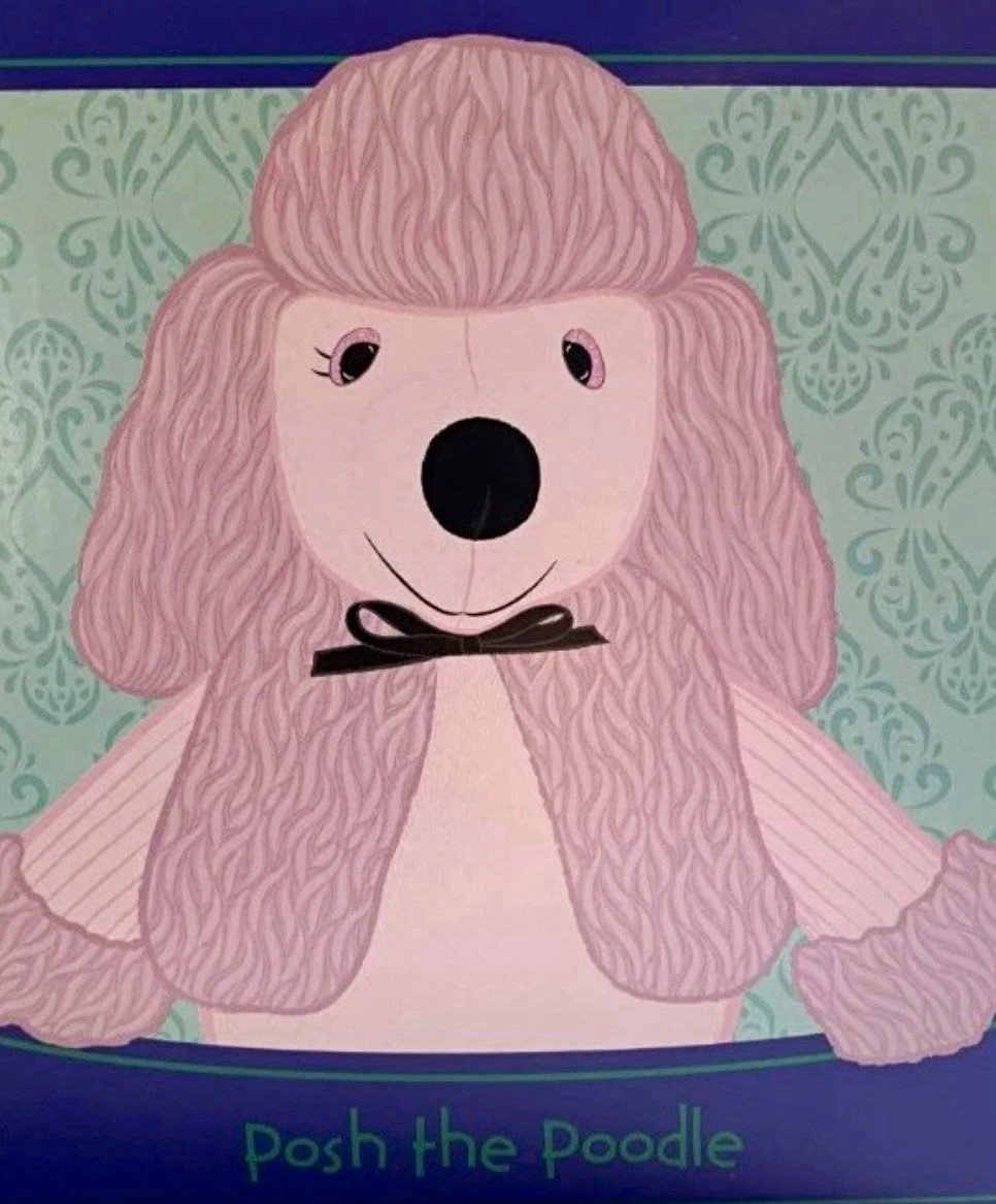 NIB- Scentsy Buddy Posh the Poodle Plush- Hard to Find