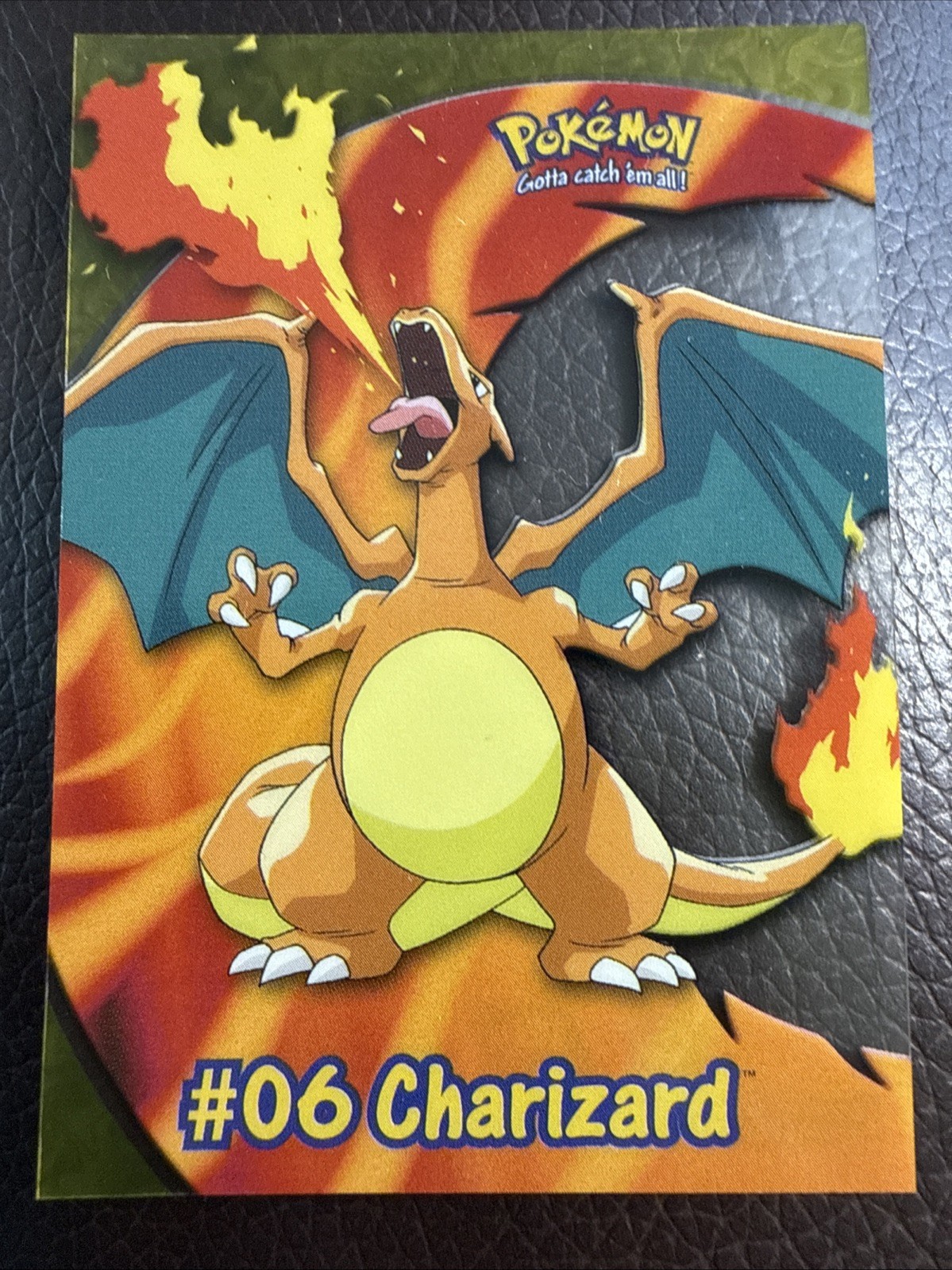Topps 2000 Pokémon TV Animation Edition Charizard #06 PC3 - NM