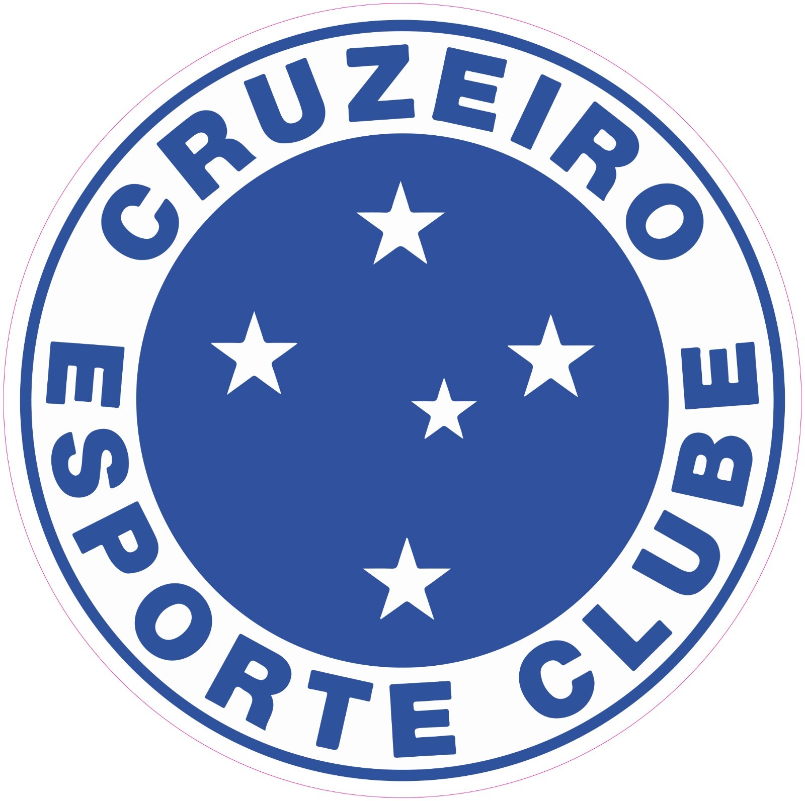(NOT AN EMBROIDERY PATCH) Cruzeiro Esporte Clube HTV Heat Transfer Vinyl Iron On