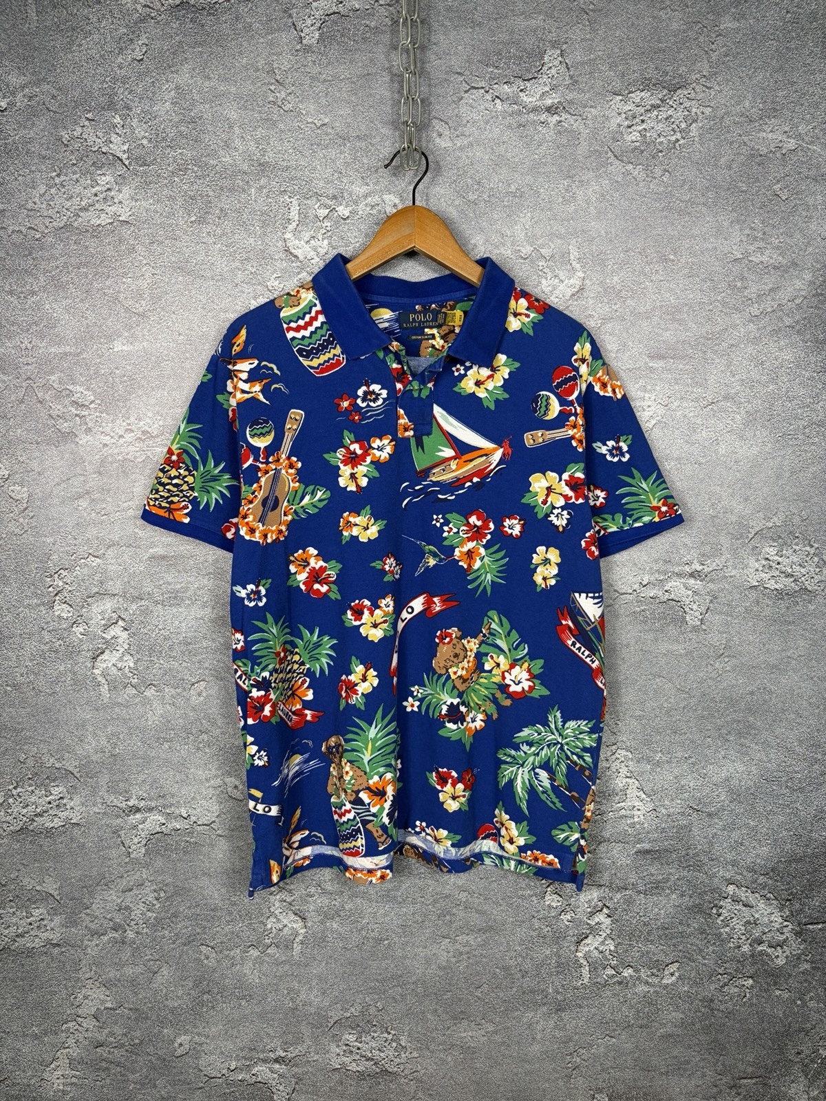 Polo Bear Ralph Lauren Hawaii Monogram Polo Size Xl