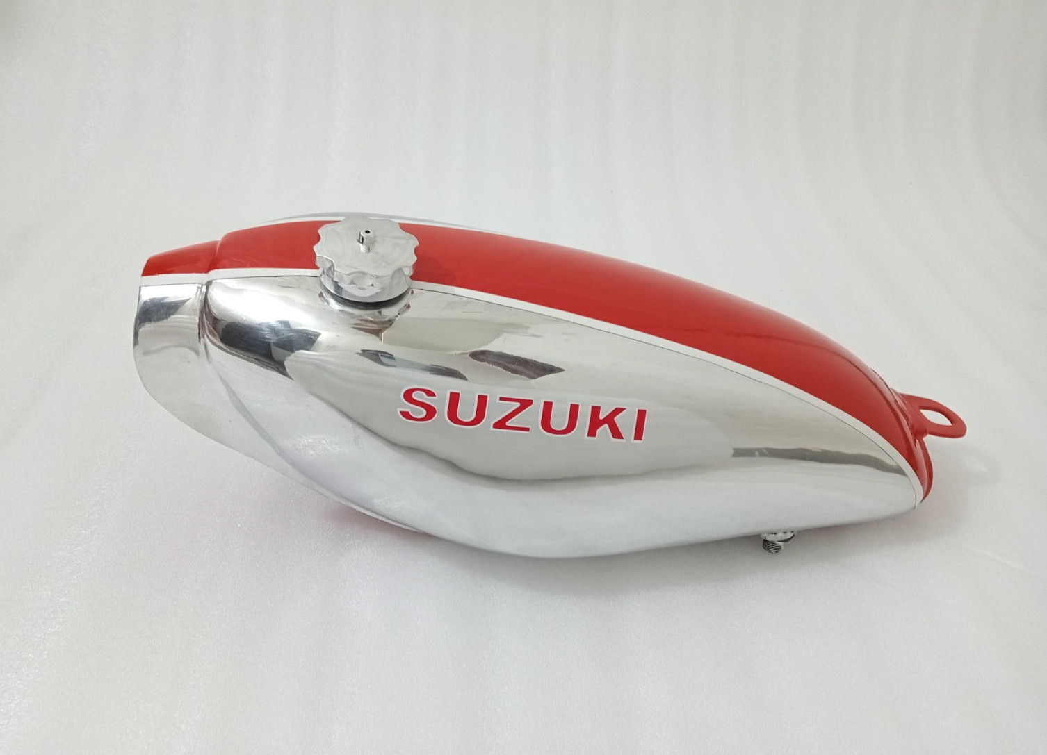 Suzuki RL250 Exacta 1974 Polish & Painted Aluminium Fuel Gas Petrol Tank +Cap
