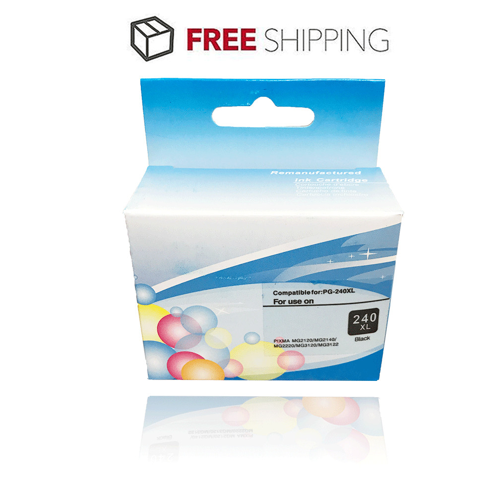 1PK PG-240XL Black Ink Cartridge Compatible for Canon PIXMA MG2120 MG3620