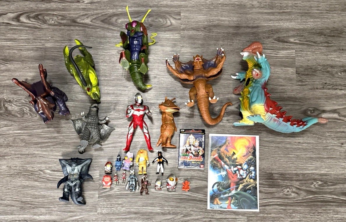 Vintage/Modern Ultraman Lot 