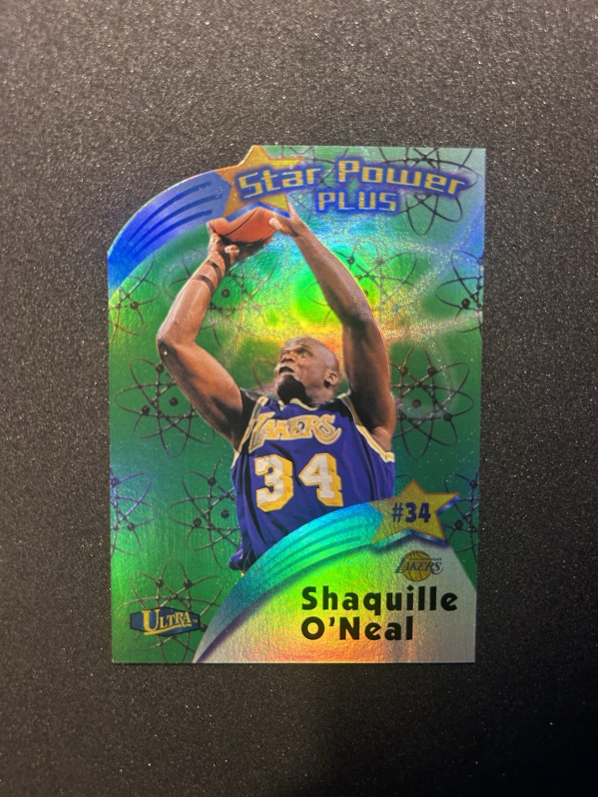 1997-98 Fleer Ultra Star Power Plus Shaquille O'Neal #4 SPP Lakers HOF 🔥🐐🔥