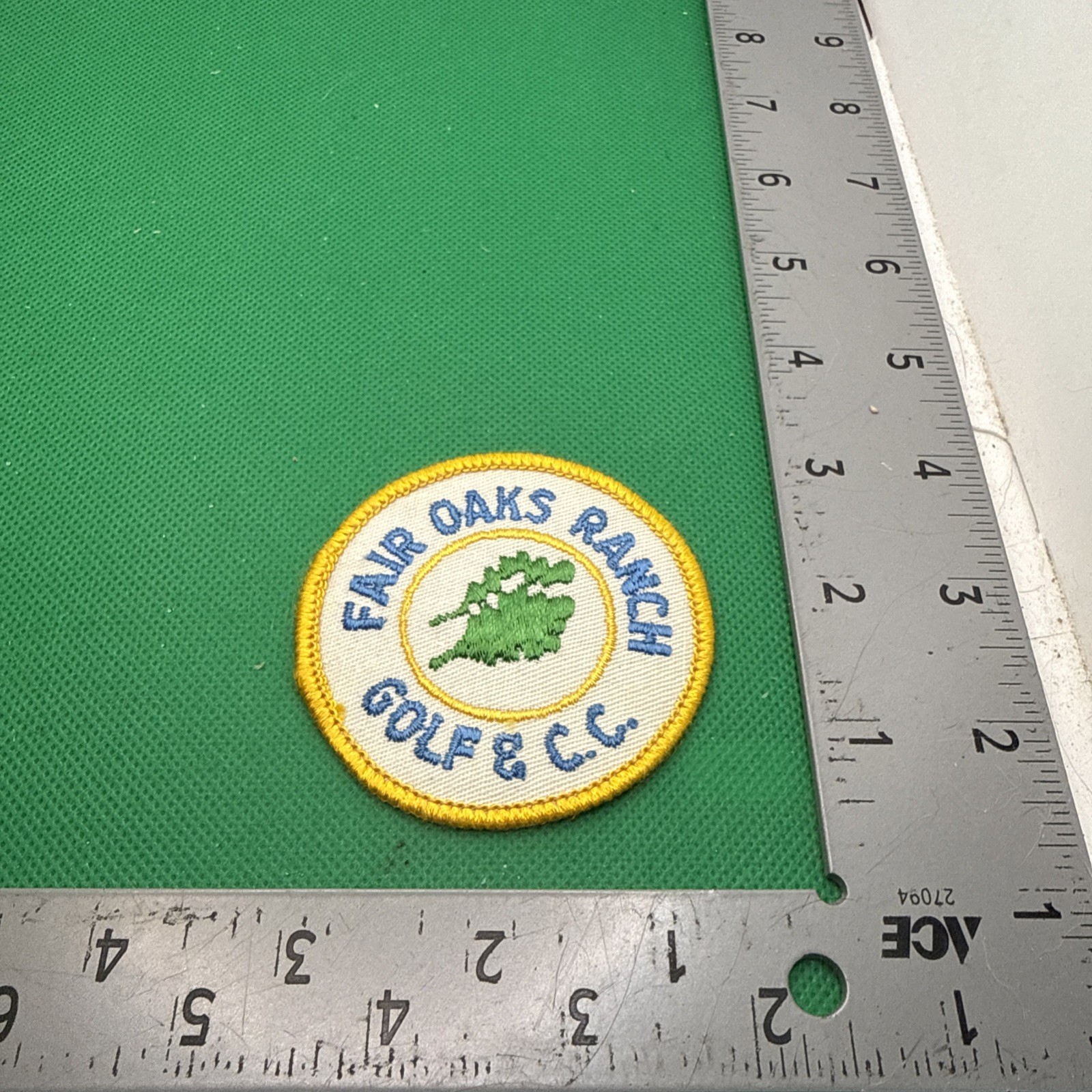 Fair Oaks Ranch Golf And Country Club Patch 87I-1775J Fair Oaks Ranch Golf And Country Club Patch 87I-1775J