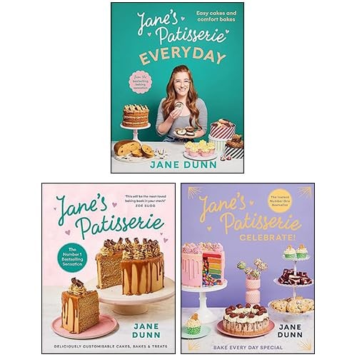 Jane Dunn 3 Books Collection Set (Jane’s Patisserie Everyday, Jan
