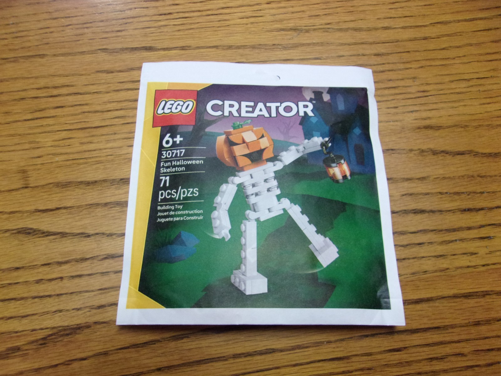 In Hand New 2026 Lego Creator 30717 Fun Halloween Skeleton Paperbag Set