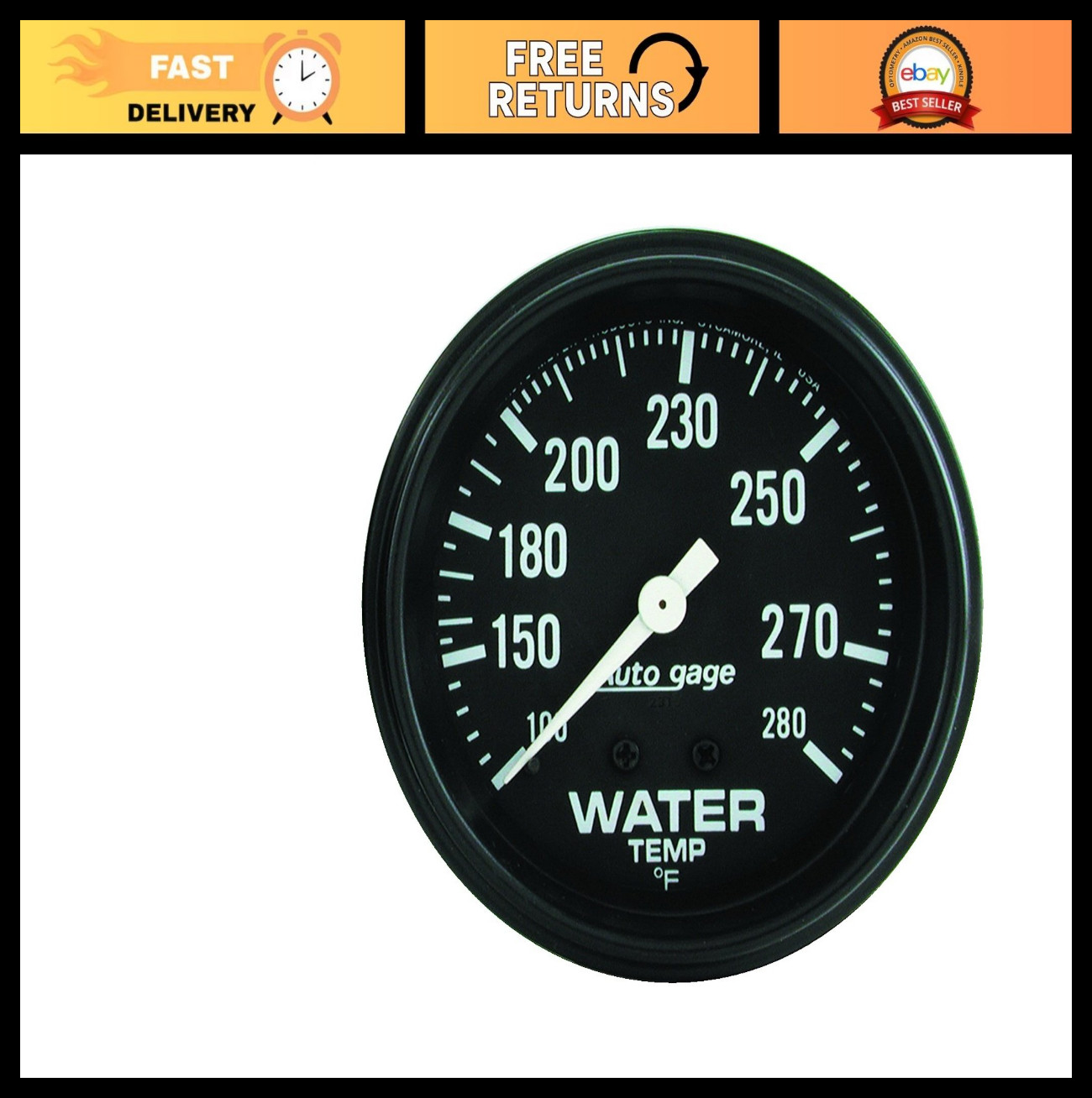 Water Temperature Gauge 2 5/8
