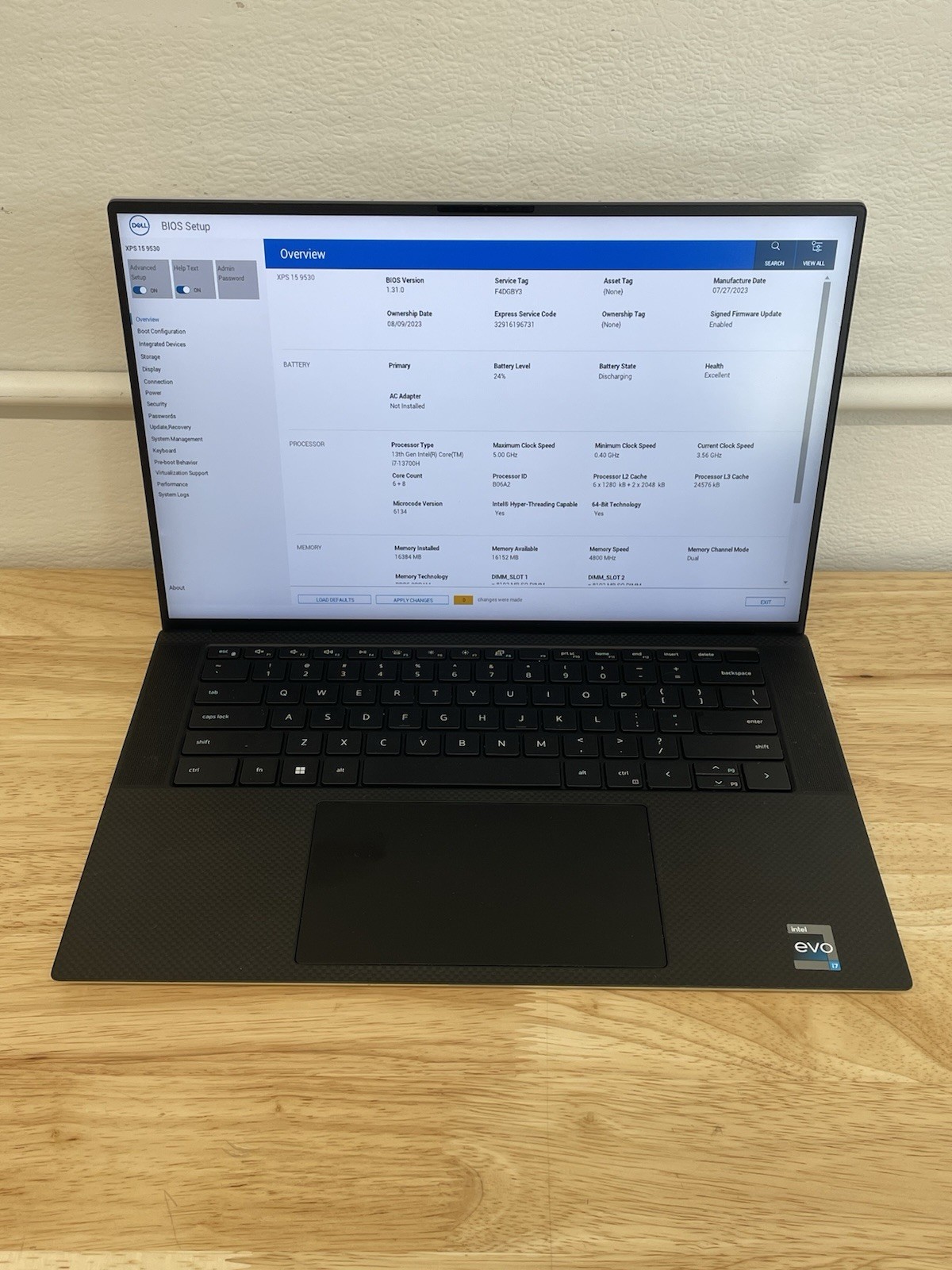 Dell XPS 15 9530 Core i7-13700H - 16GB RAM 512GB SSD Intel Arc A370M - Win11