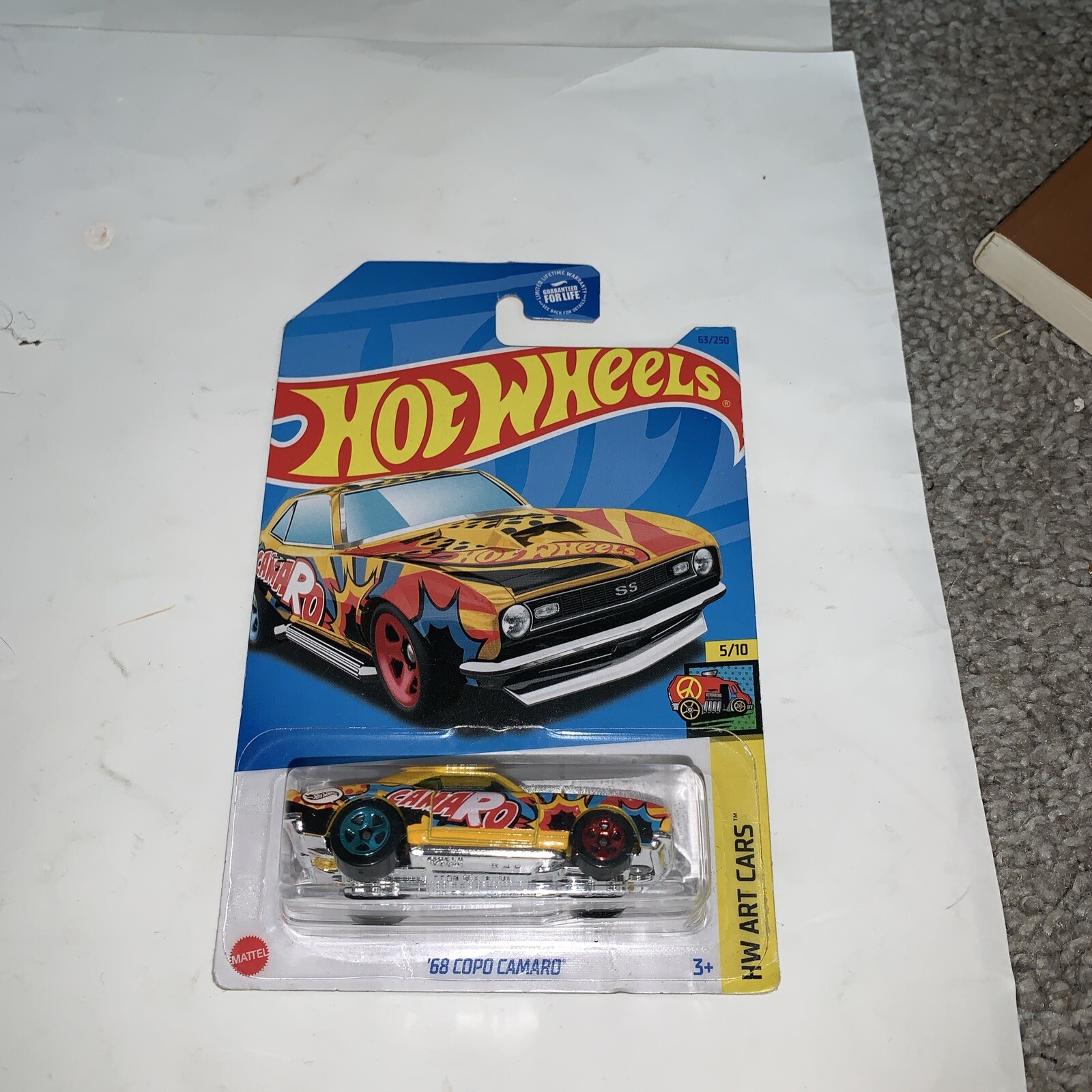 2021 Hot Wheels 68 Copo Camaro R 2021 Hot Wheels 68 Copo Camaro R