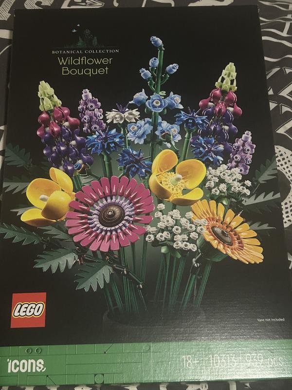 LEGO® Icons 10313 Wildflower Bouquet Adult Toy Floral Building Set LEGO® Icons 10313 Wildflower Bouquet Adult Toy Floral Building Set