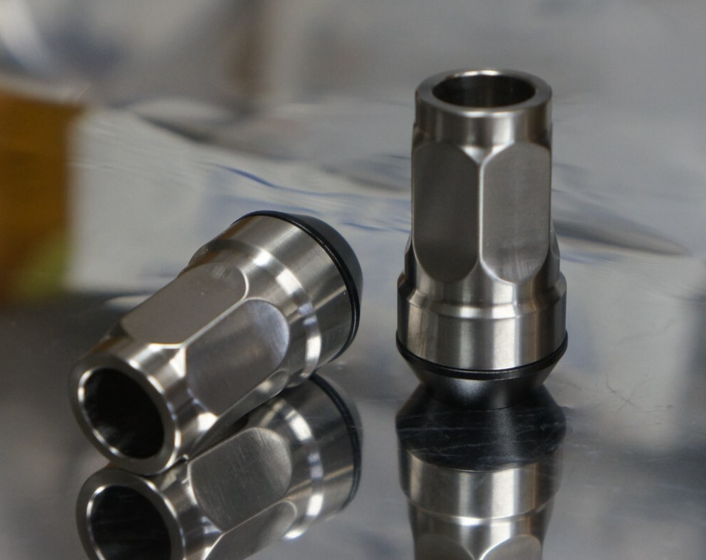 ZAKGEAR Titanium  Lug Nut 12x1.5 Rotating Floating Seat 60deg HEX17mm 20x set