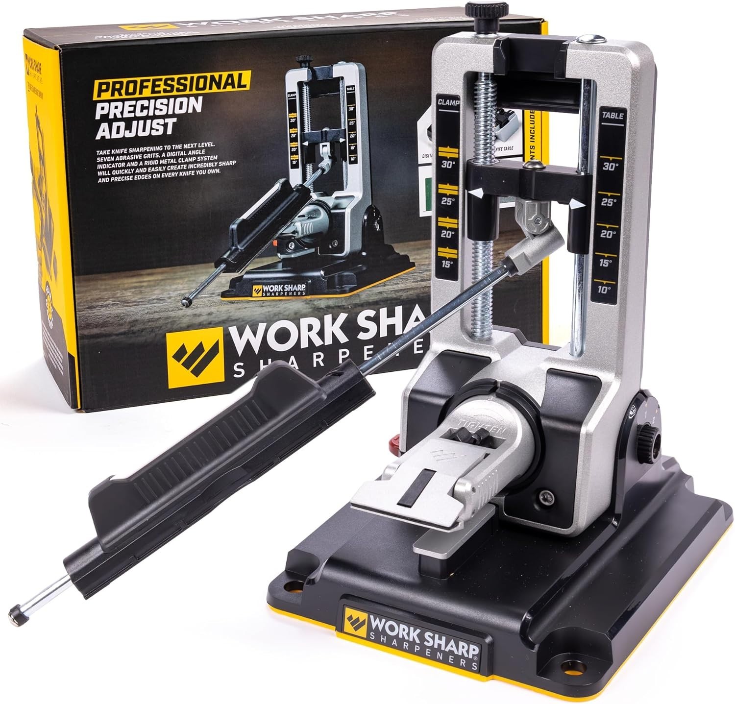 Professional Precision Adjust Knife Sharpener Kit - Complete Sharpening System f