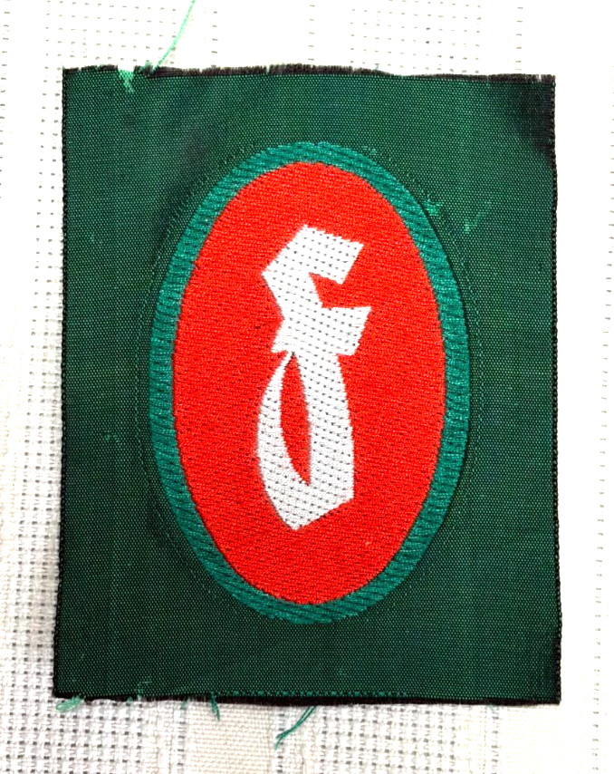 WW2 WWII German Luftschutz SHD Firefighter Sleeve Insignia - ORIGINAL WW2 WWII German Luftschutz SHD Firefighter Sleeve Insignia - ORIGINAL