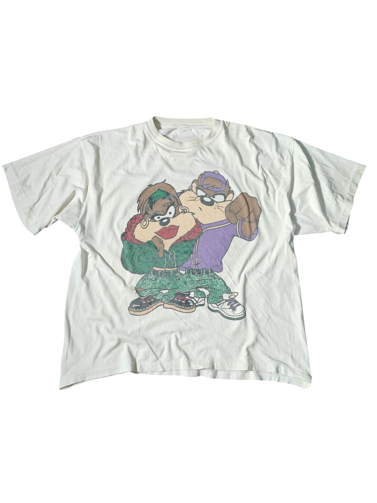 Vintage 90s Taz She Devil Looney Tunes tees Hip Hop Style  Graphic Tshirt