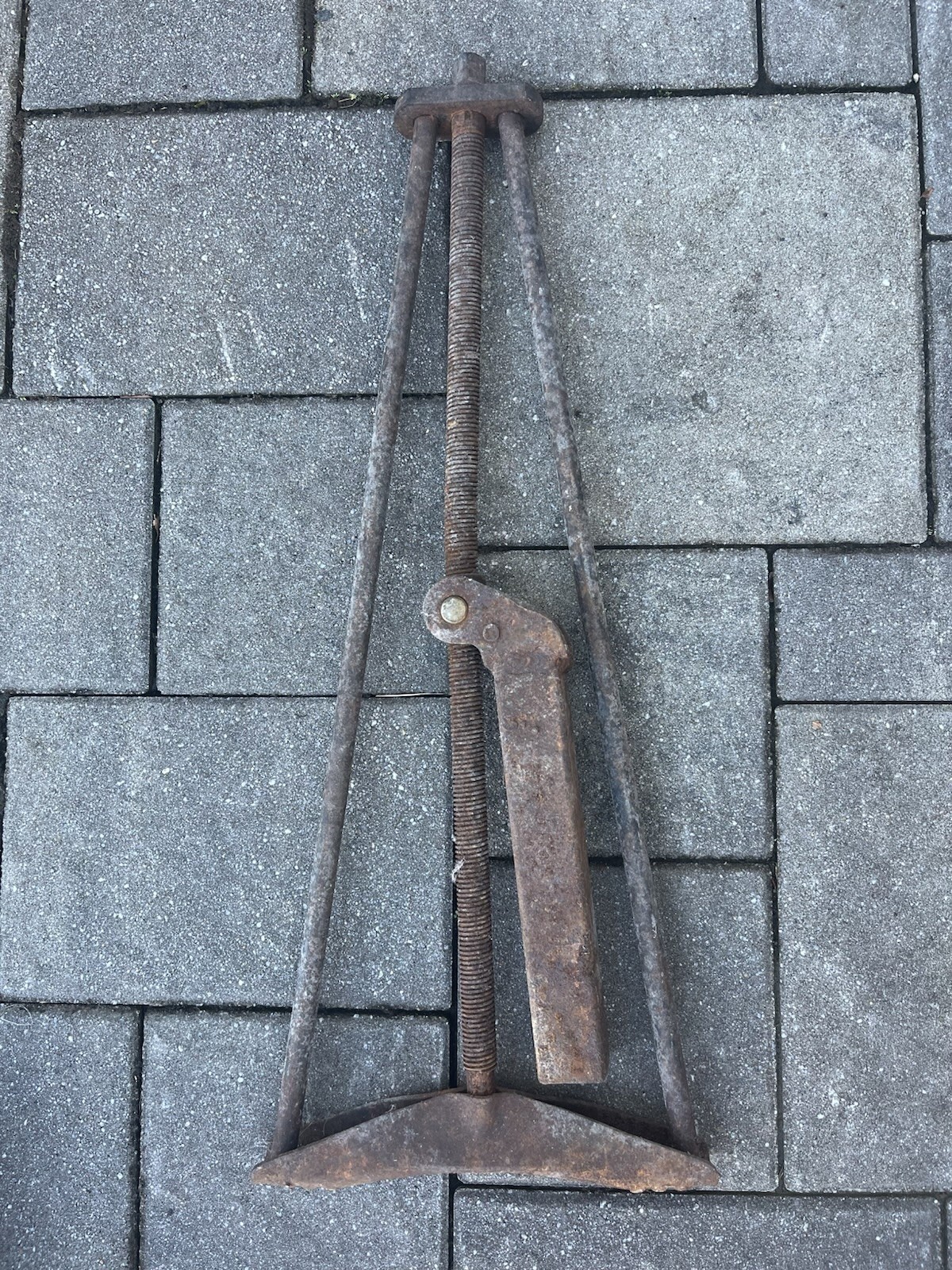 Original Jaguar Mk I Mk II Triangle A-Frame Ratchet Jack