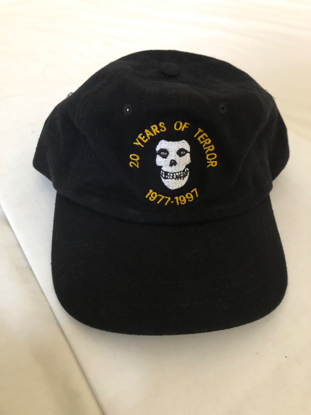 Misfits Road Crew Baseball Hat 1997 Misfits Road Crew Baseball Hat 1997