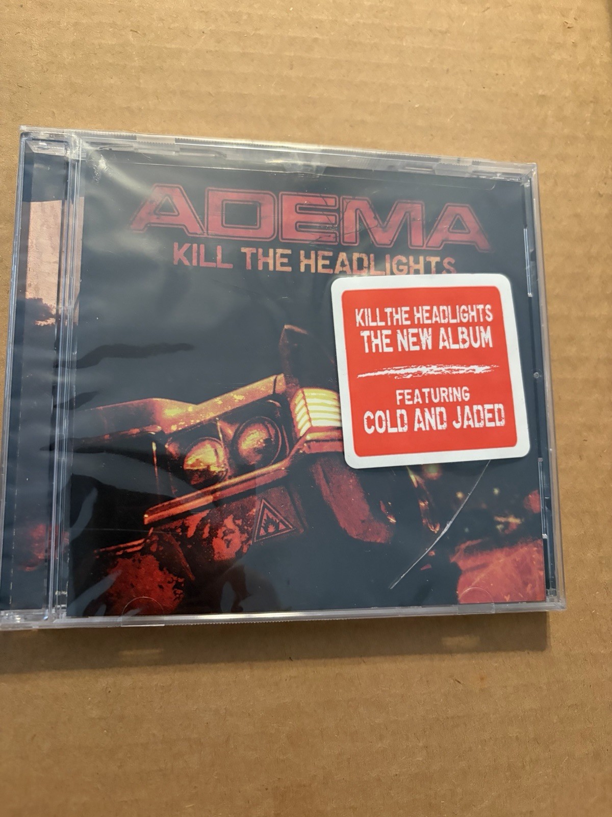 RARE NEW/SEALED METAL MUSIC CD - ADEMA - “KILL THE HEADLIGHTS” (2007) RARE NEW/SEALED METAL MUSIC CD - ADEMA - “KILL THE HEADLIGHTS” (2007)