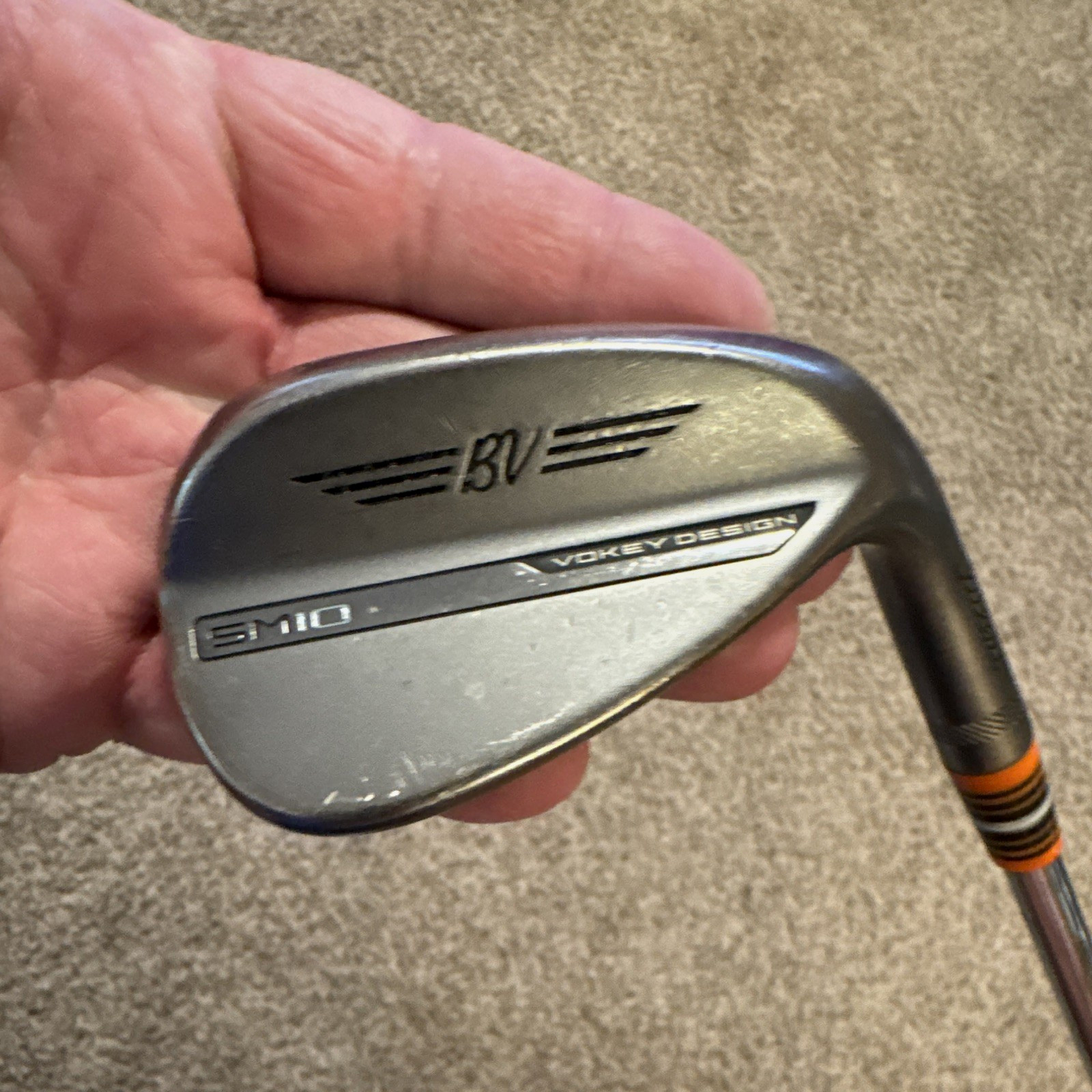 Titleist SM10 Vokey Gap Wedge 50° 12 Bounce F Grind RH X-Stiff KBS $-Taper Shaft Titleist SM10 Vokey Gap Wedge 50° 12 Bounce F Grind RH X-Stiff KBS $-Taper Shaft