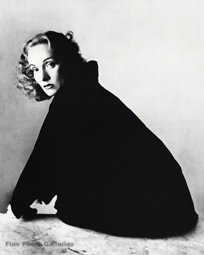 1948/60 Vintage IRVING PENN Actress MARLENE DIETRICH Photo Gravure Art 12x16