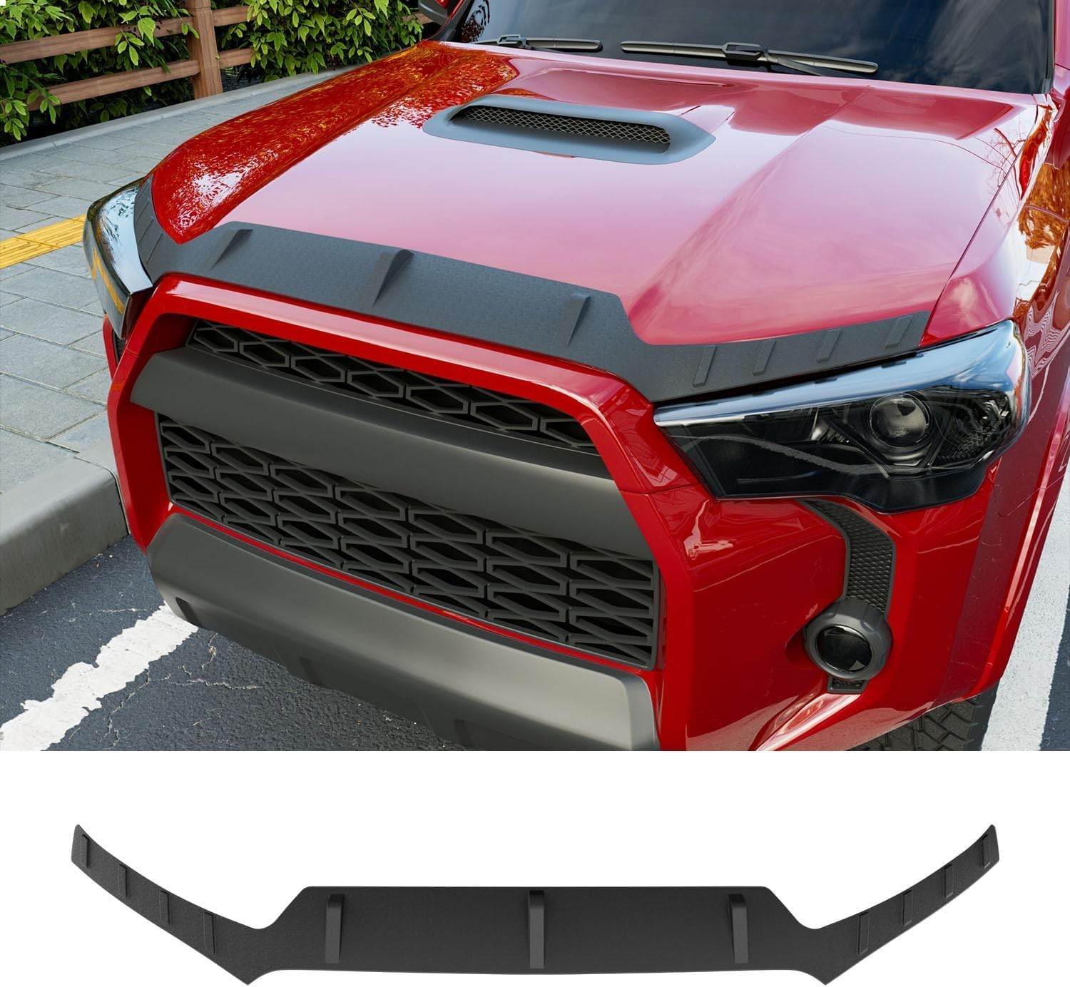 For 2010-2024 Toyota 4Runner Hood Protector Hood Shield Hood Deflector