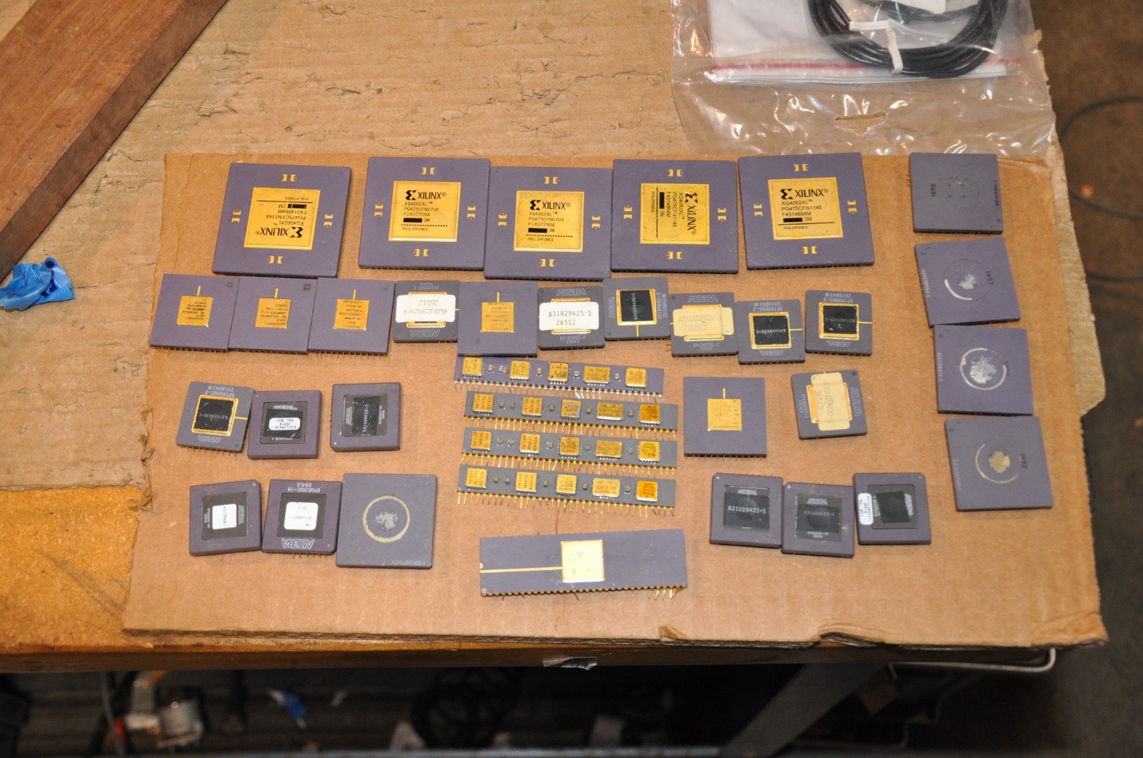 Vintage High Grade computer chips For Gold Scrap (1lb 3Oz)