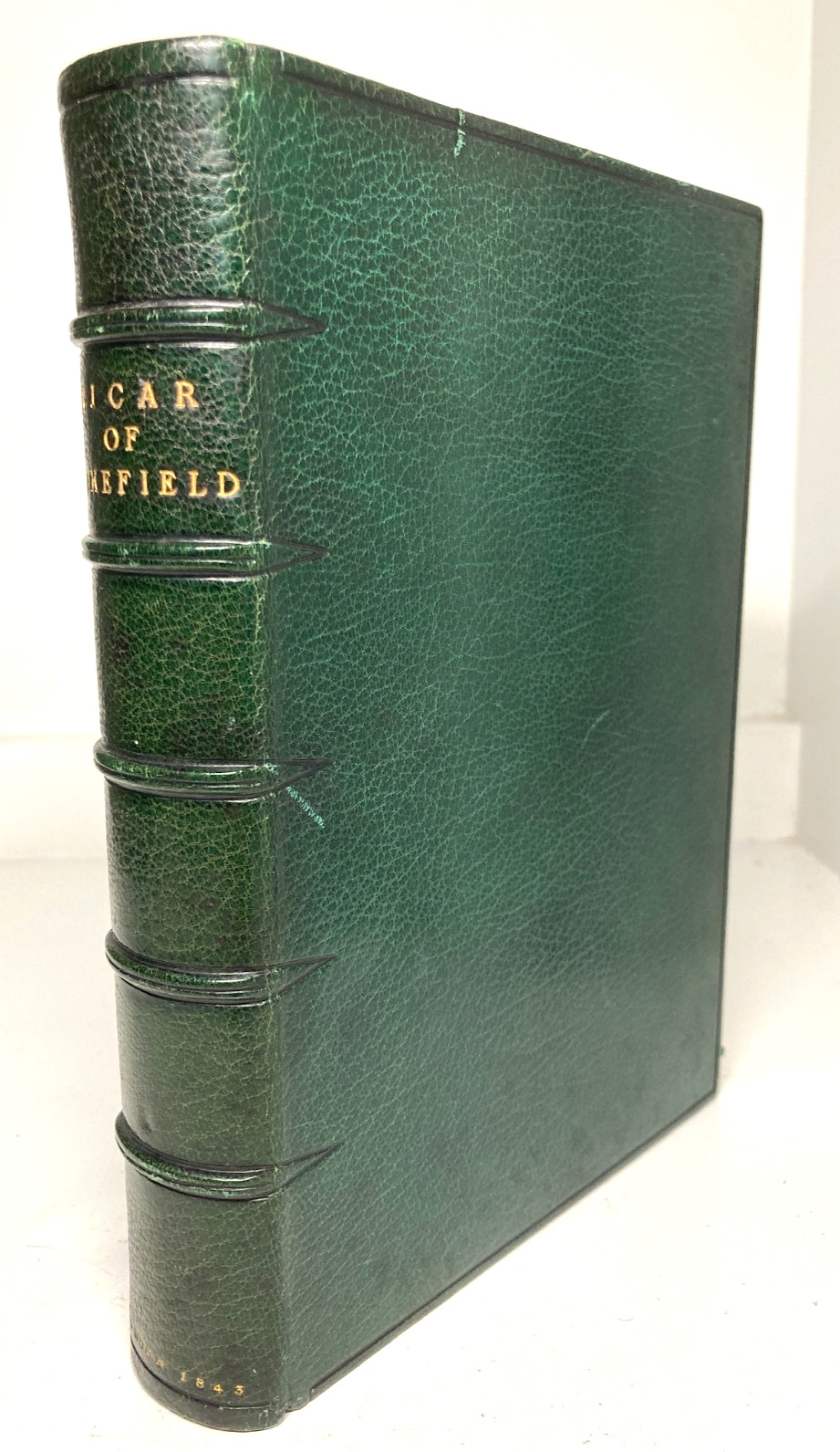 1843 GOLDSMITH Vicar Wakefield RIVIERE MOROCCO Extra Illustrated Mulready