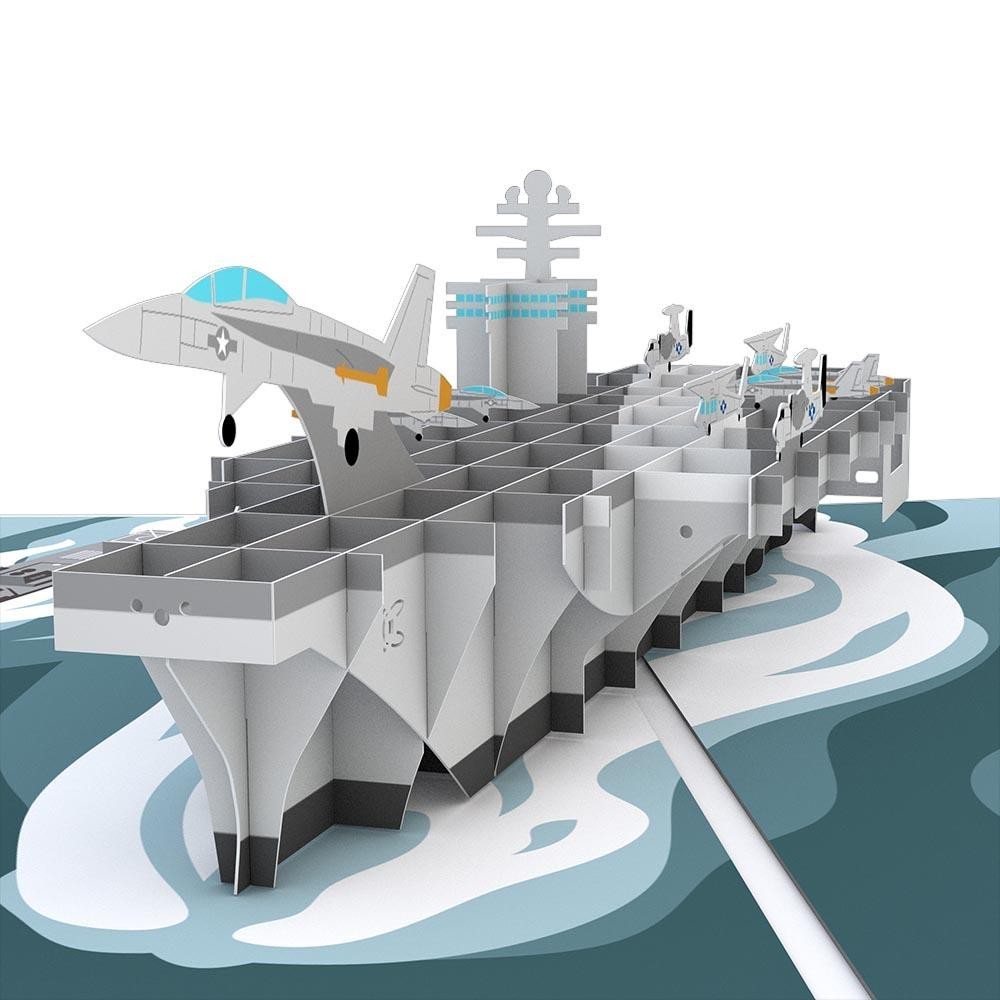 Lovepop Awesome US Aircraft Carrier 5\ Lovepop Awesome US Aircraft Carrier 5\