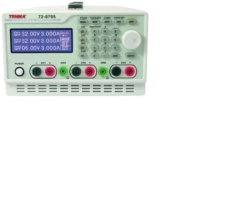 TENMA PROGRAMMABLE DC POWER SUPPLY-Model 72-8795 TENMA PROGRAMMABLE DC POWER SUPPLY-Model 72-8795
