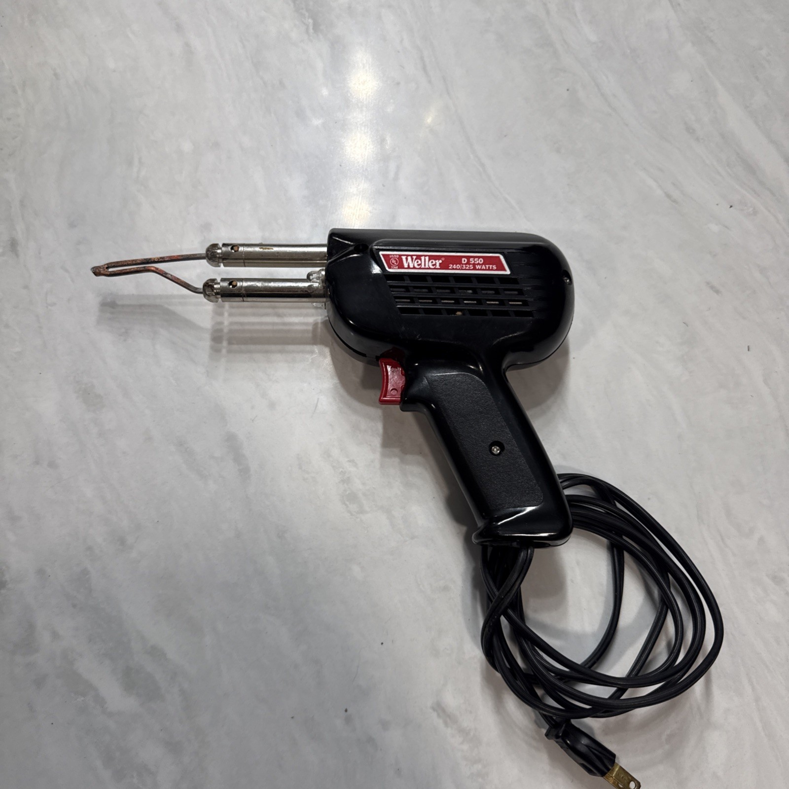 Vintage Weller Professional Model D550 120V Soldering Gun 260/200 Watts Tested