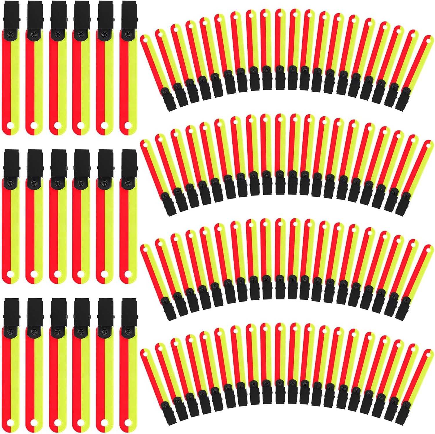 24/48/72/96/120 Pcs High Visibility Trail Marker