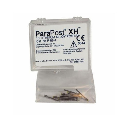 Coltene Whaledent P88-4 ParaPost XH Titanium Alloy Posts .040 Coltene Whaledent P88-4 ParaPost XH Titanium Alloy Posts .040