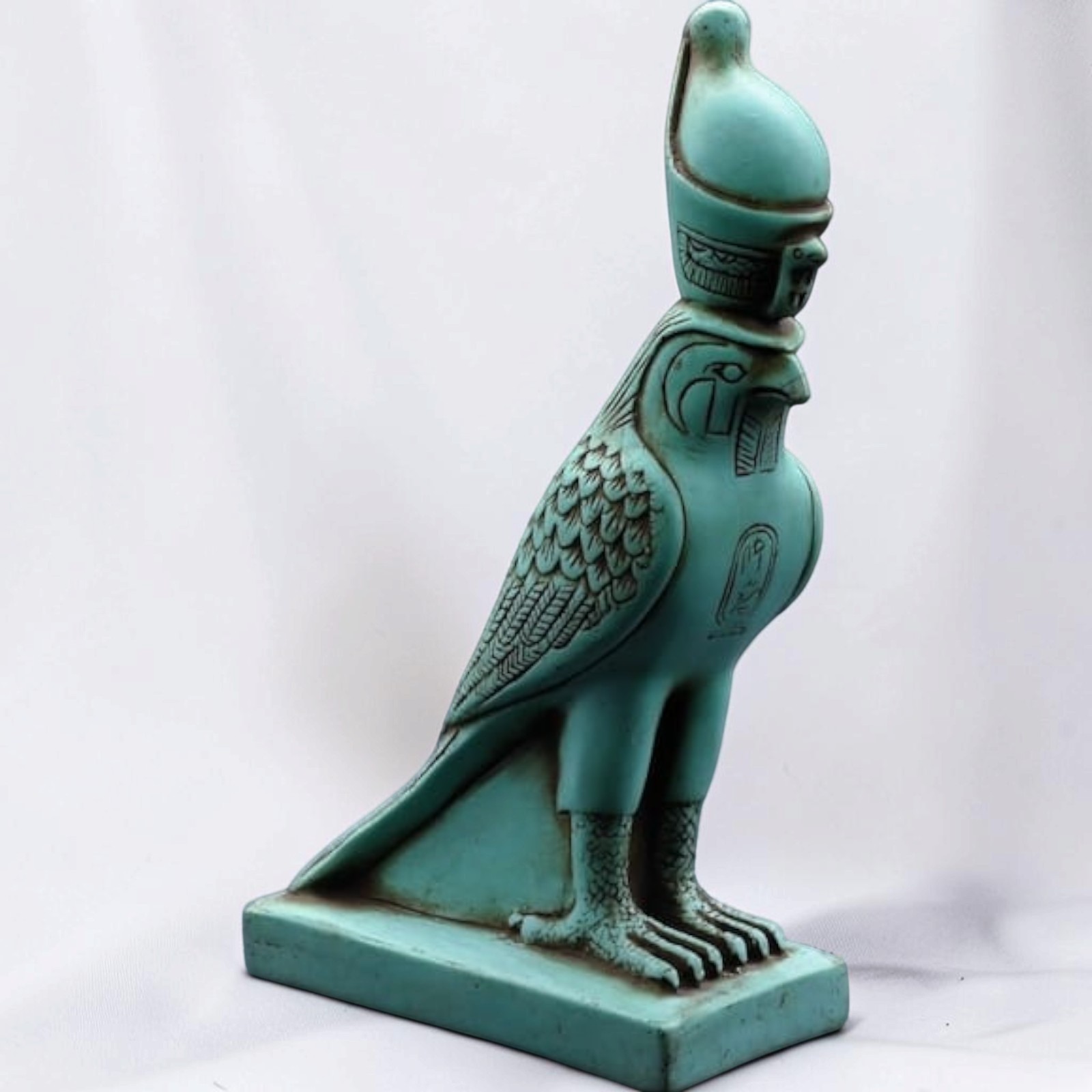 Rare Ancient Egyptian Horus Statue Antique Pharaonic God Mythology Unique BC