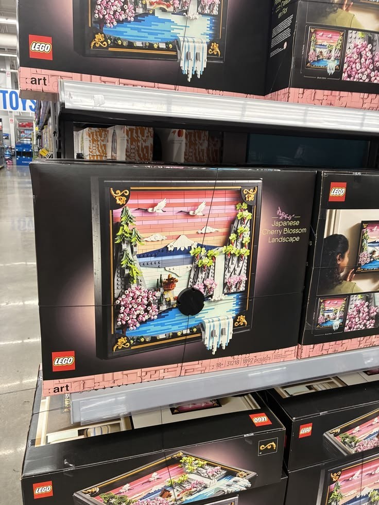 [SALE] LEGO Art Japanese Cherry Blossom Landscape 31218 Building Set