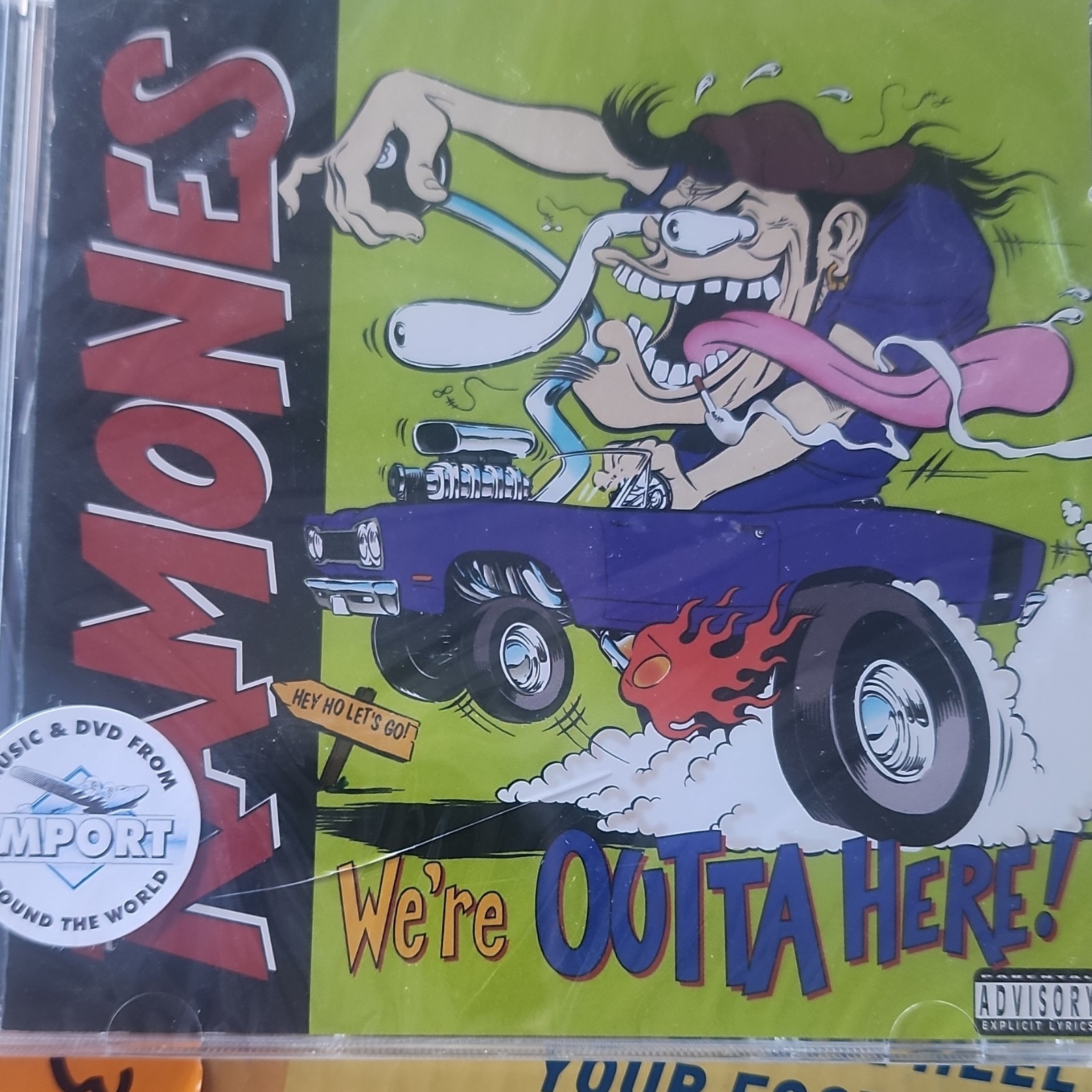 Ramones - We\'re Outta Here CD Live Import Explicit Lyrics Rock 2004 Ramones - We\'re Outta Here CD Live Import Explicit Lyrics Rock 2004