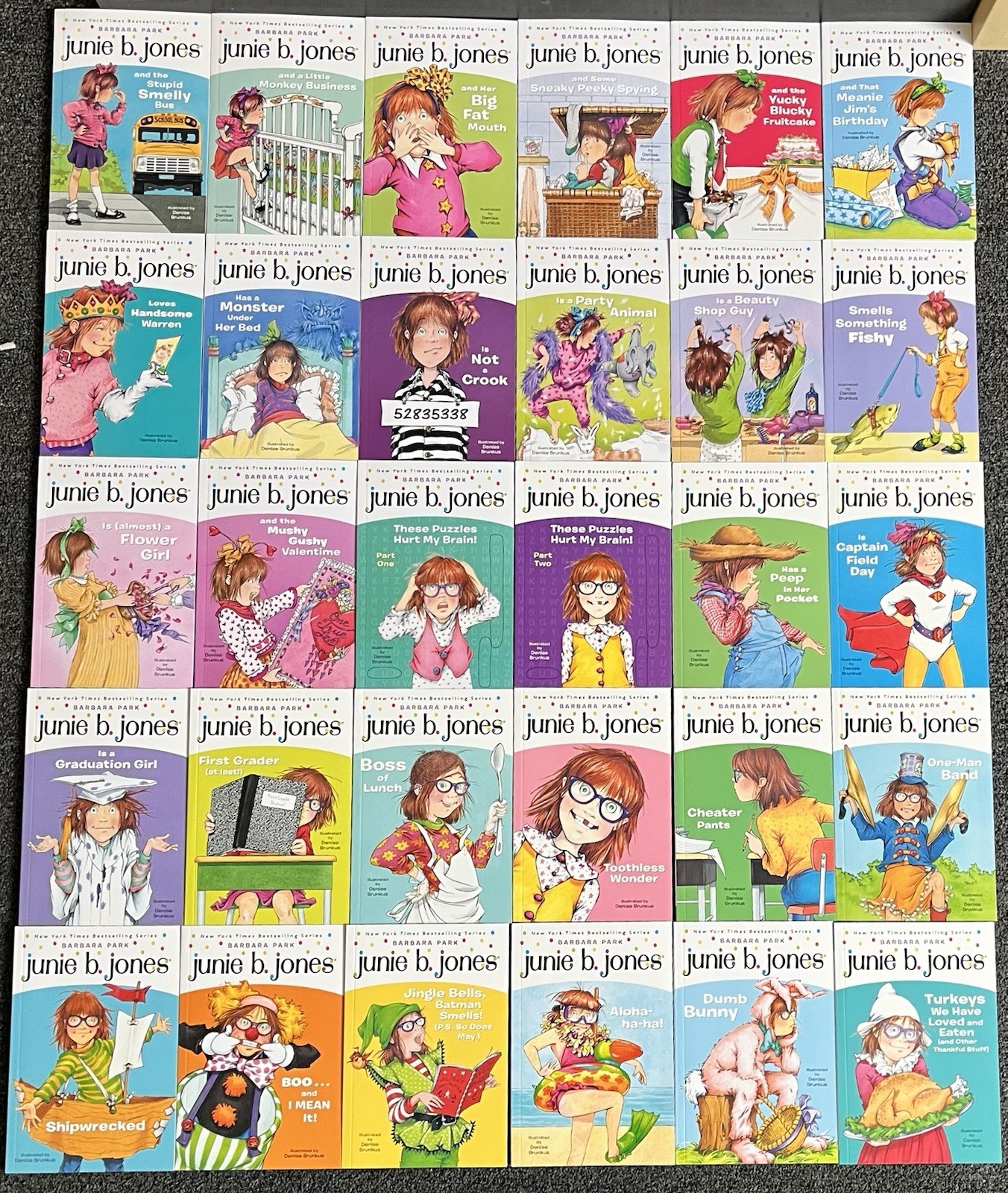 Junie B. Jones Collection Books #1-28 by Barbara Park Like New
