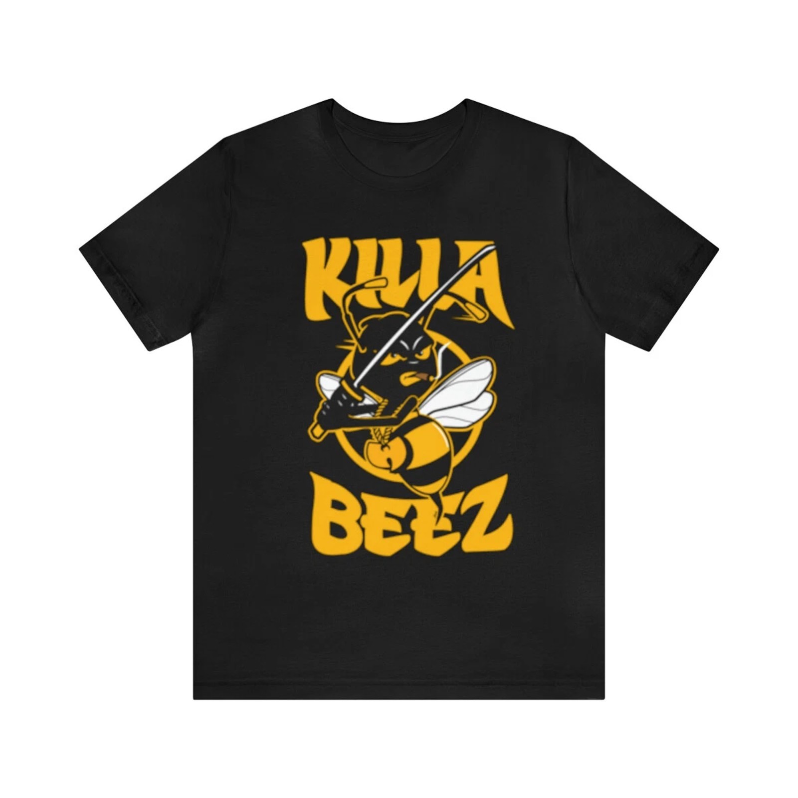 Wu Tang Shirt, Killa Beez T Shirt, Wu Tang Unisex Short Sleeve Tee FREESHIPS 